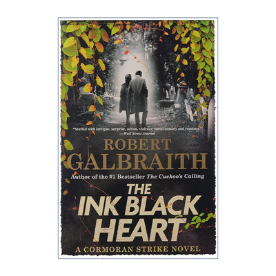 英文原版 The Ink Black Heart 神探斯特莱克系列6 墨黑之心 英文版 进口英语原版书籍