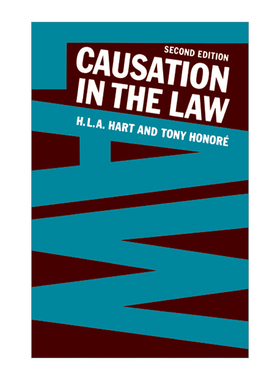 英文原版 Causation in the Law 法律中的因果关系 英文版 进口英语原版书籍