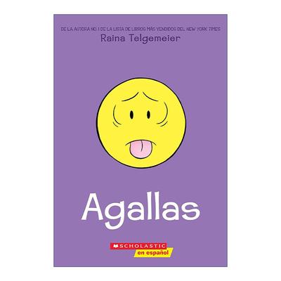 原版 Agallas 勇气 西班牙语版 Raina Telgemeier 图像小说 进口原版书籍