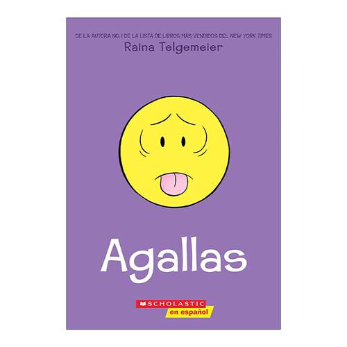 原版 Agallas 勇气 西班牙语版 Raina Telgemeier 图像小说 进口原版书籍