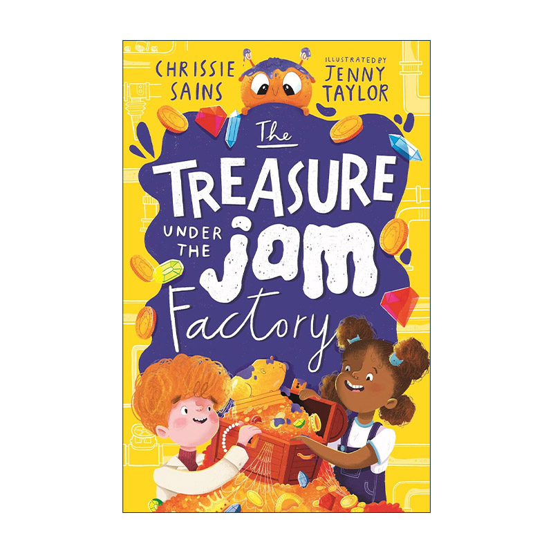 英文原版 The Treasure Under the Jam Factory 果酱工厂下的宝藏 儿童幽默搞笑章节桥梁书 英文版 进口英语原版书籍