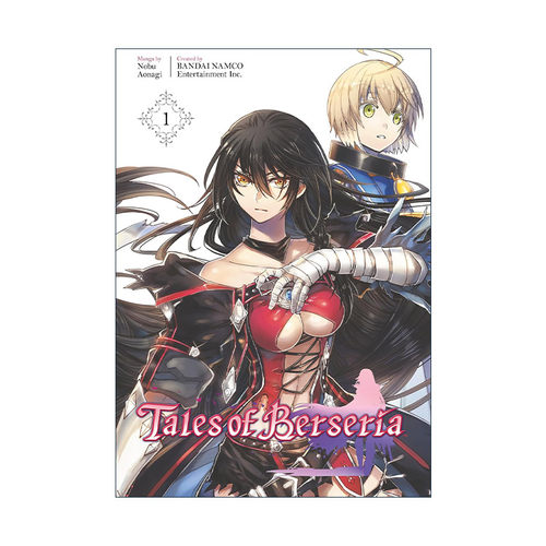英文原版 Tales of Berseria Manga 1 狂战传说1 绯夜传奇 同名JRPG游戏动漫漫画 Nobu Aonagi 英文版 进口英语原版书籍