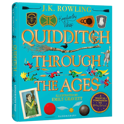 神奇的魁地奇球 插图版 Quidditch Through the Ages 英文原版哈利波特外传 JK罗琳 英文版进口原版英语书籍