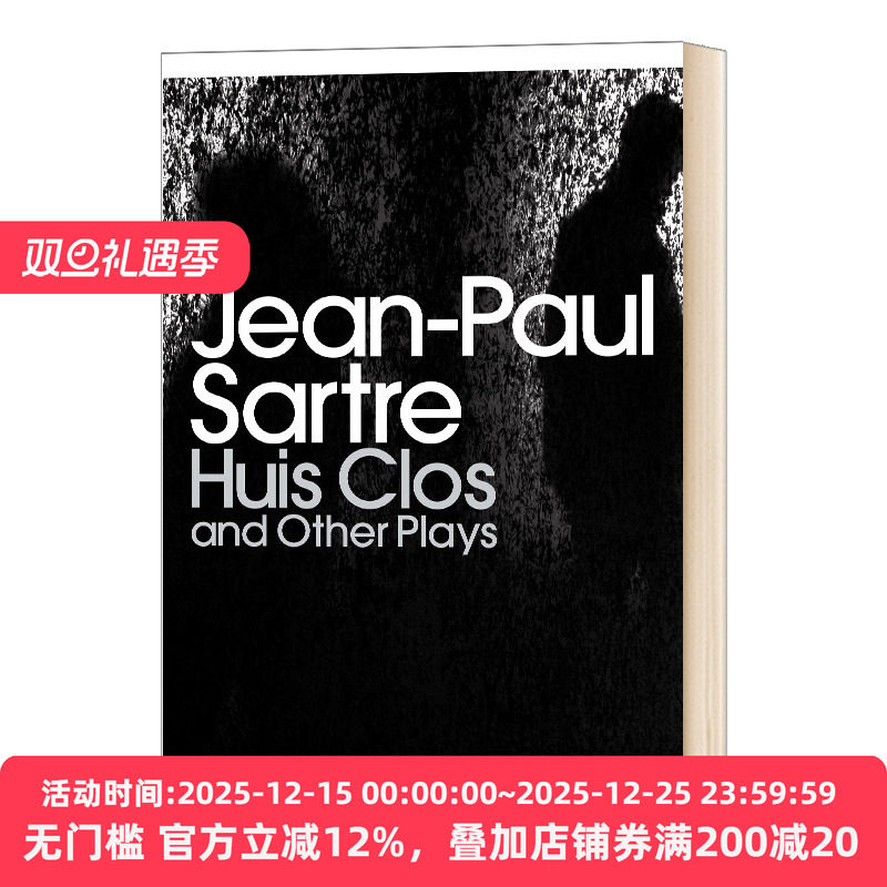 Huis Clos and Other Plays 萨特经典戏剧 现代经典 禁闭 恭顺的妓女及魔鬼与上帝 英文原版文学读物 进口英语书籍