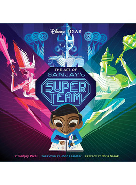 英文原版 Art of Sanjay's Super Team 桑杰的超级战队 精装设定集 奥斯卡获奖动画短片 英文版 进口英语原版书籍