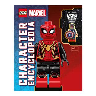 英文原版 DK LEGO Marvel Character Encyclopedia 乐高漫威人物百科全书 附人偶 精装 英文版 进口英语原版书籍