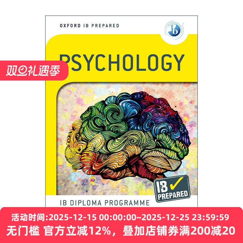 英文原版 Oxford IB Diploma Programme IB Prepared Psychology 牛津国际IBDP考试教材 心理学 英文版 进口英语原版书籍