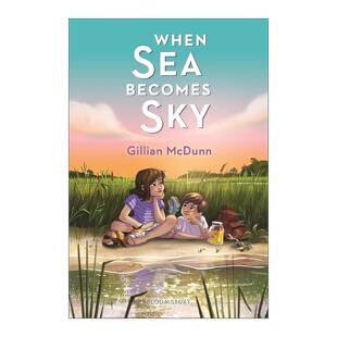 Gillian 书籍 Sea 进口英语原版 英文版 McDunn儿童成长小说 当大海化为天空 Sky Becomes When 英文原版