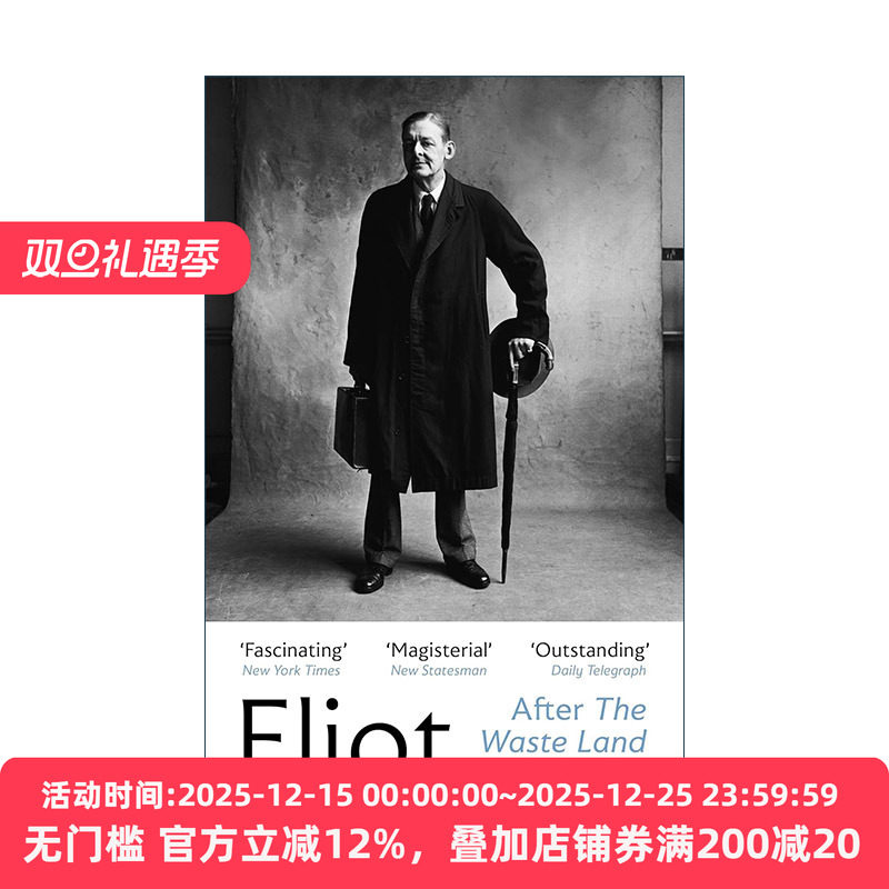 英文原版 Eliot After The Waste Land 荒原之后的T.S.艾略特 艾略特的后半生 罗伯特·克劳福德 英文版 进口英语原版书籍