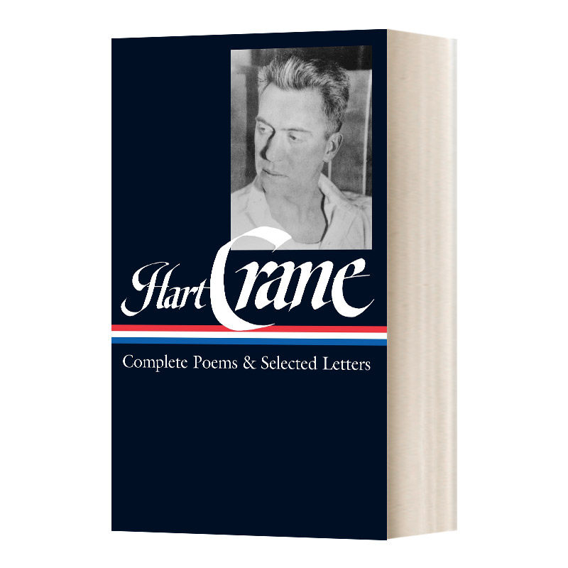 哈特克莱恩 诗歌全集和书信选集 美国图书馆 精装 hart crane