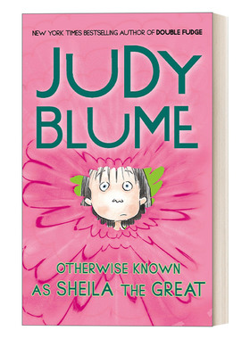 英文原版 Otherwise Known as Sheila the Great 了不起的希拉 Fudge系列 儿童幽默故事小说 Judy Blume 英文版 进口英语原版书籍