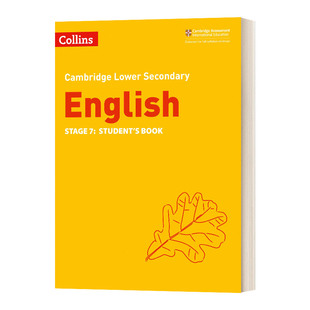 七年级 中学教辅 Cambridge 进口英语书籍 Lower Stage Secondary 柯林斯剑桥初中英语学生用书 英文原版 Collins