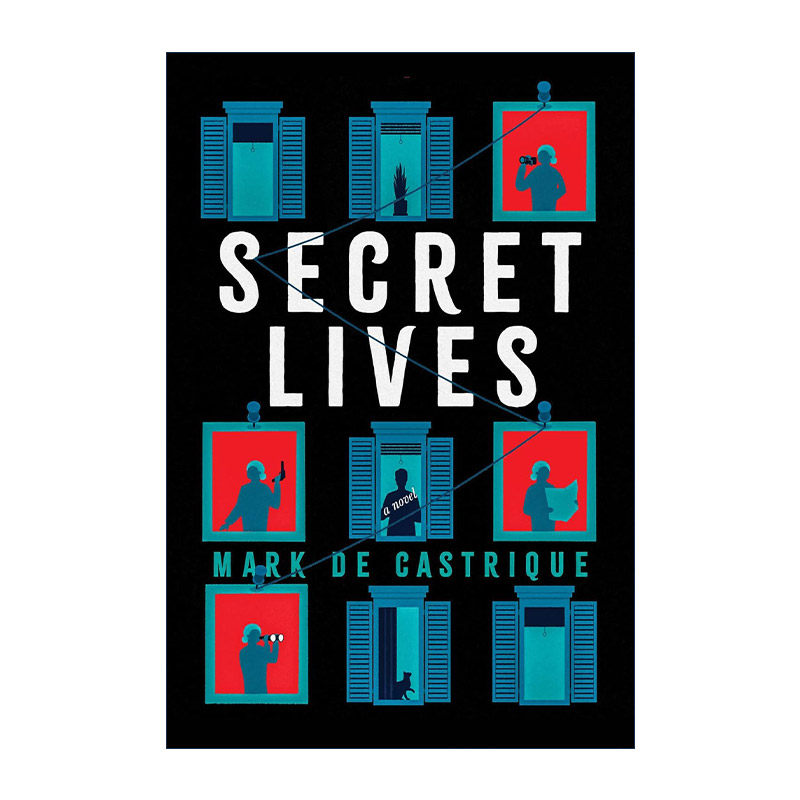 英文原版 Secret Lives 隐秘生活 爱伦坡奖提名 犯罪推理小说 Mark de Castrique 英文版 进口英语原版书籍
