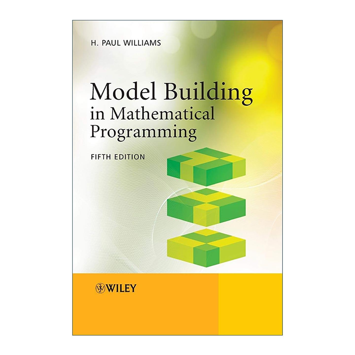 英文原版 Model Building in Mathematical Programming 数学规划中的模型构建 第5版 英文版 进口英语原版书籍