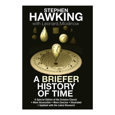 英文原版 A Brief History of Time 时间简史 科学经典著作特别版 精装 Stephen Hawking史蒂芬霍金 英文版 进口英语原版书籍