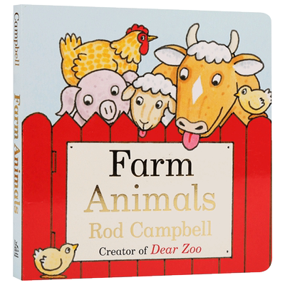 英文原版绘本农场动物