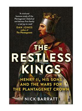 英文原版 The Restless Kings 不安分的国王 亨利二世及其子嗣与王位争夺战 英文版 进口英语原版书籍