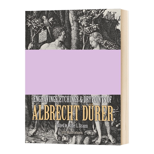 丢勒各式版画合集 The Complete Engravings Etchings and Drypoints of Albrecht Dürer英文原版艺术读物 进口英语书籍