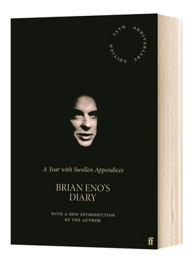 A Year With Swollen Appendices 布莱恩·伊诺日记散文集 精装 英文原版文学读物 进口英语书籍