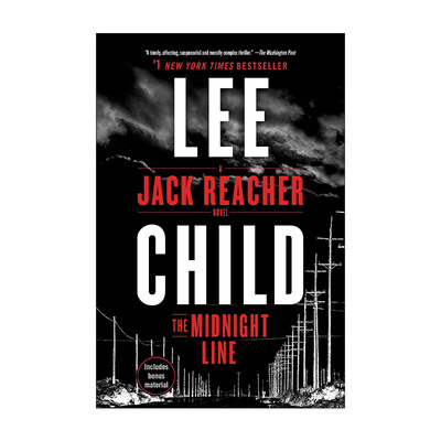 英文原版 The Midnight Line 命悬一线 Jack Reacher侠探杰克雷切尔系列22 Lee Child李查德 英文版 进口英语原版书籍