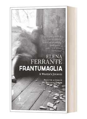Frantumaglia 艾琳娜费兰特访谈集 英文原版人物传记读物 进口英语书籍