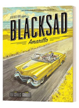 Blacksad: Amarillo 黑猫侦探3：阿马里洛 精装漫画图像小说 Juan Díaz Canales