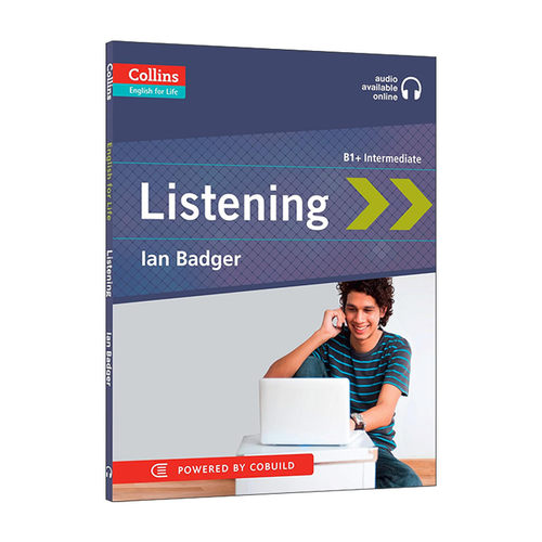 英文原版 Collins English for Life Listening B1+Intermediate 柯林斯生活中的英语 听力 中级B1+ KET考试 进口英语原版书籍
