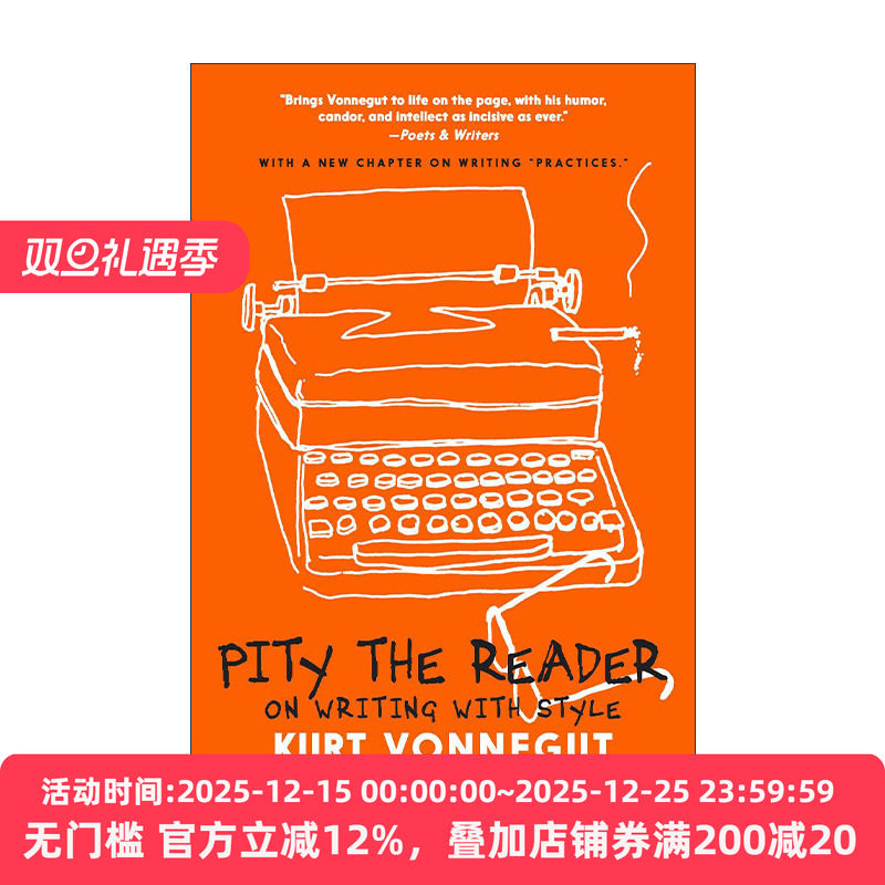 英文原版 Pity The Reader 英文版 进口英语原版书籍