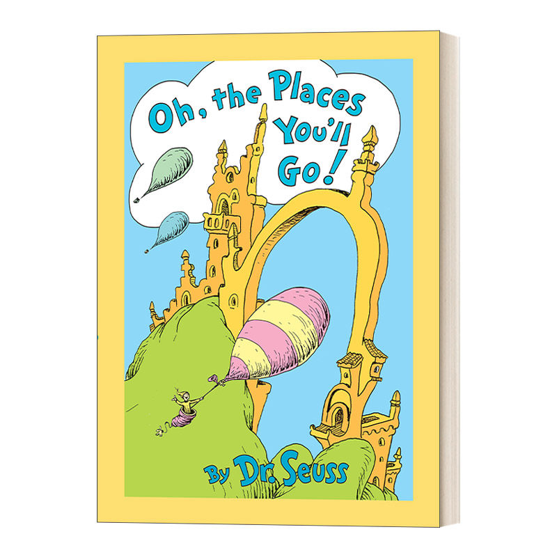 英文原版 Oh the Places You'll Go Lenticular Edition 噢 你要去的地方 0-3岁新生儿 苏斯博士 3D透镜封面版 英文版 进口英语书