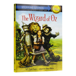 英文原版 进口英语书籍 Books Classic Stones Stepping 儿童文学小说 The 绿野仙踪 Wizard