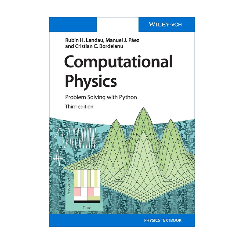 英文原版 Computational Physics 计算物理学 数值分析应用 含Python源代码 第3版 英文版 进口英语原版书籍
