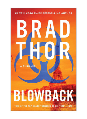 英文原版 Blowback 枪栓回弹 特工斯科特系列 悬疑小说 英文版 进口英语原版书籍