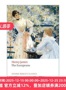 The Europeans 欧洲人 亨利·詹姆斯 牛津世界经典系列