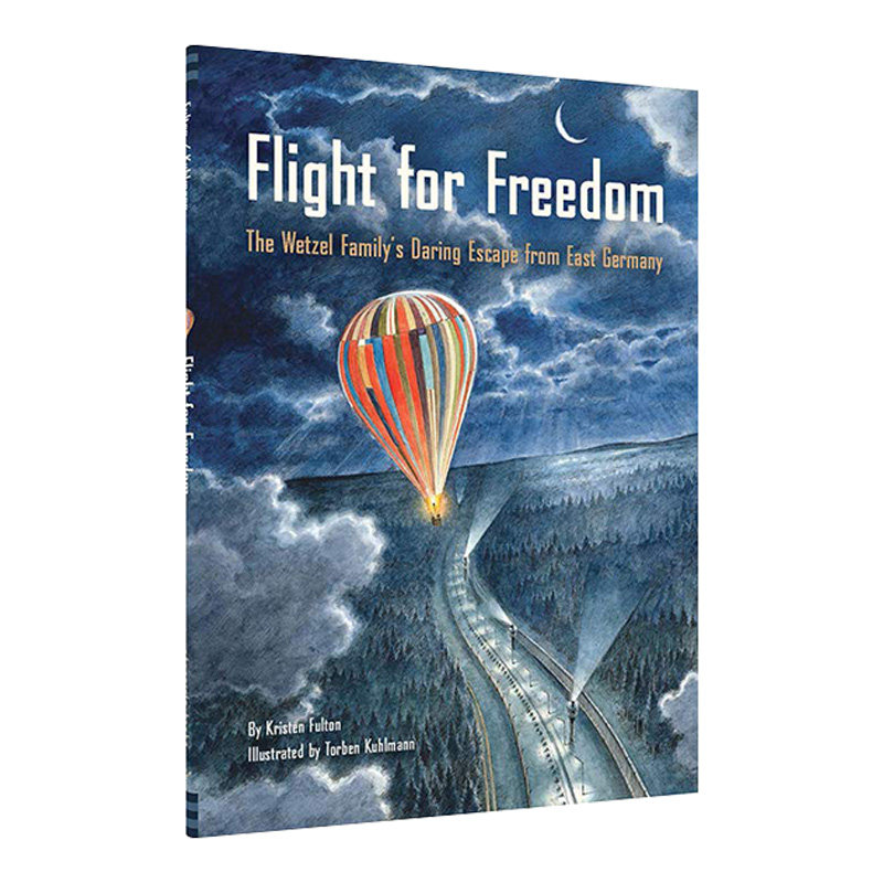 Flight for Freedom 为自由而战 电影气球故事绘本 东德柏林墙 艺术绘本