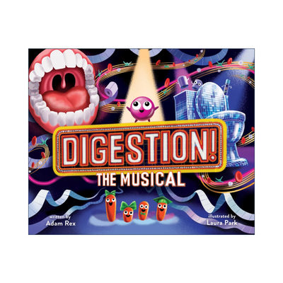 英文原版 Digestion The Musical 消化过程 音乐剧形式 精装科普 英文版 进口英语原版书籍