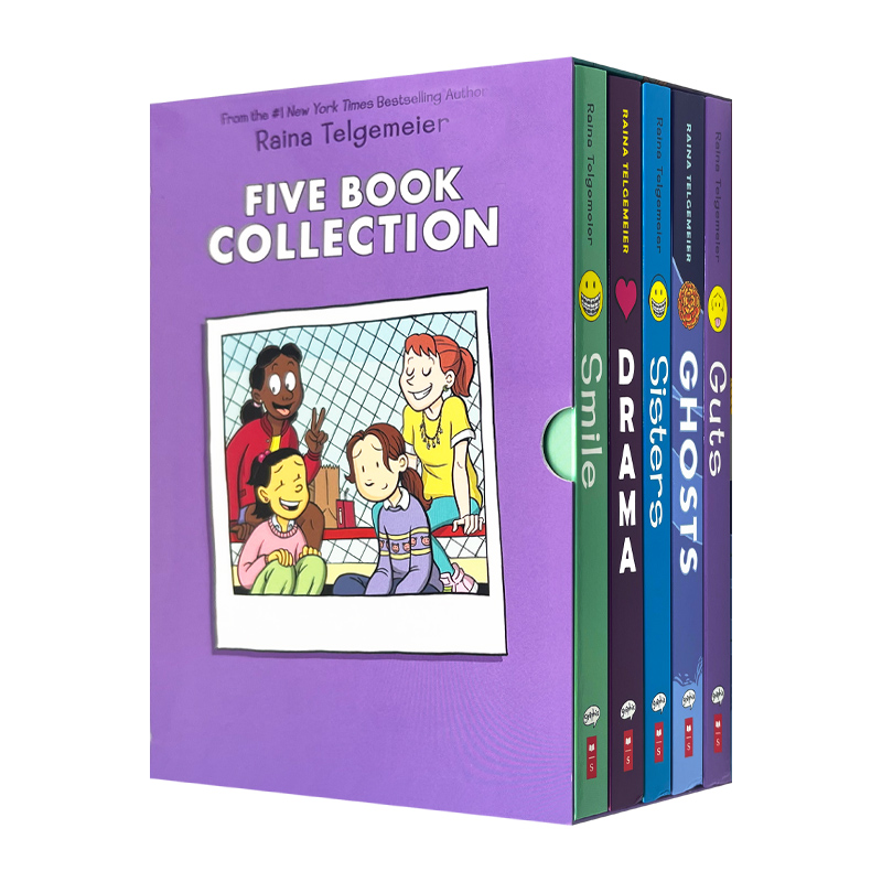 Raina Telgemeier Collection Box Set 5册盒装
