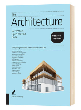 建筑师便携速查手册 The Architecture Reference & Specification Book updated & revised 英文原版艺术设计 进口英语书籍