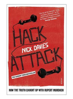 英文原版 Hack Attack 揭秘窃听丑闻 默多克背后的真相追击 Nick Davies 英文版 进口英语原版书籍