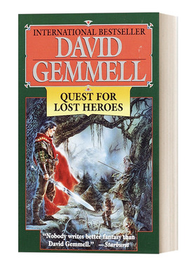 英文原版 Quest for Lost Heroes Drenai Saga Series 04 德莱尼传奇系列4 寻找失落的英雄 奇幻动作冒险小说 英文版 进口英语书籍