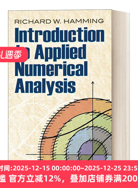 应用数值分析导论 Introduction to Applied Numerical Analysis 图灵奖得主 汉明码发明者Richard Hamming 英文原版