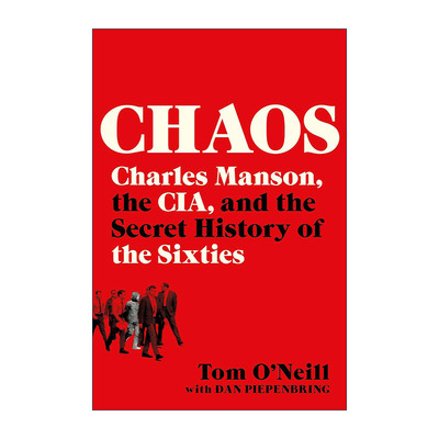 英文原版 Chaos 混乱 查尔斯曼森 中情局和六十年代秘史 英文版 进口英语原版书籍