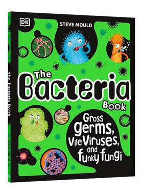 英文原版 The Bacteria Book 细菌手册 DK病毒真菌藻类古菌和原生动物微生物知识百科 精装 英文版 进口英语原版书籍