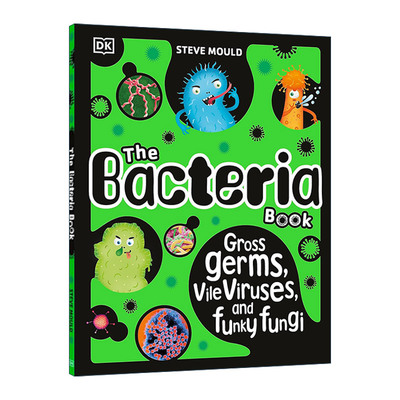 英文原版 The Bacteria Book 细菌手册 DK病毒真菌藻类古菌和原生动物微生物知识百科 精装 英文版 进口英语原版书籍