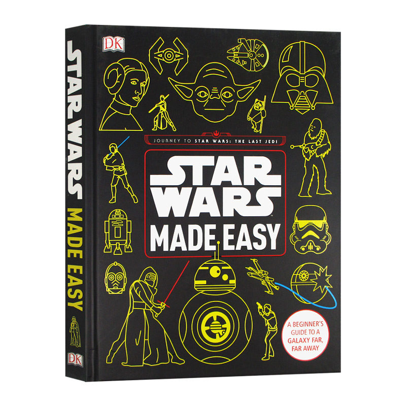 DK 星球大战元素儿童百科 Star Wars Made Easy 让孩子通过各种元素认识星战 科幻 精装 英文原版百科全书 进口英语书籍