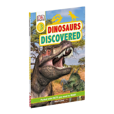 DK分级读物L3 发现了恐龙 精装 DK Readers Level 3 Dinosaurs Discovered 英文原版儿童科普绘本 进口启蒙认知早教英语故事书籍