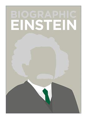 英文原版 Biographic Einstein 爱因斯坦 物理科学家 信息图表式精装名人传记 英文版 进口英语原版书籍