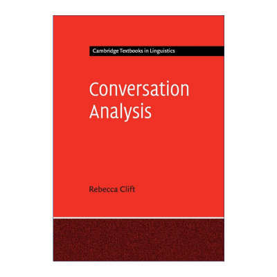 英文原版 Conversation Analysis 会话分析 剑桥语言学文本系列 英文版 进口英语原版书籍