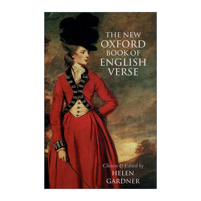 英文原版 The New Oxford Book of English Verse 1250-1950 新编牛津十三世纪中至二十世纪中诗歌集 精装 英文版进口英语原版书籍