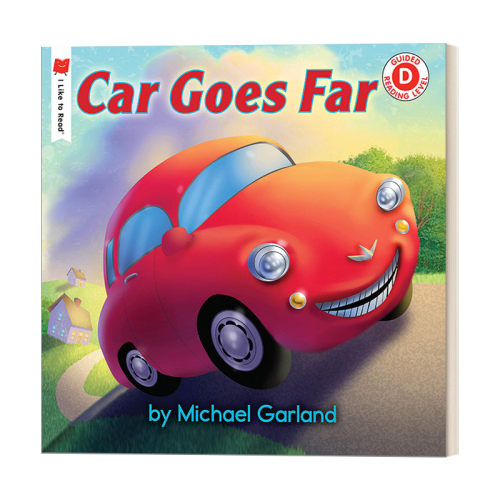 英文原版 Car Goes Far I Like to Read - Level D 汽车开远了 I Like to Read系列 企鹅兰登分级读物幼儿启蒙绘本 英文版进口书籍