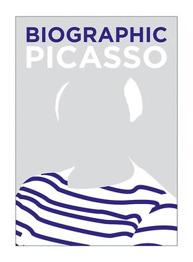 英文原版 Biographic Picasso 毕加索 抽象主义画家 信息图表式精装名人传记 英文版 进口英语原版书籍